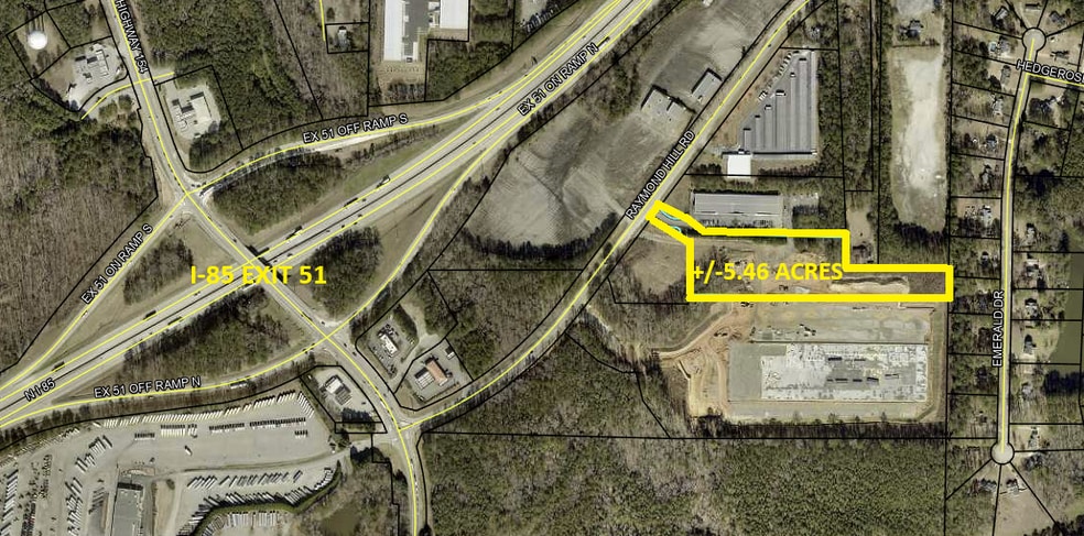 Raymond Hill Road, Newnan, GA for lease - Aerial - Image 1 of 2
