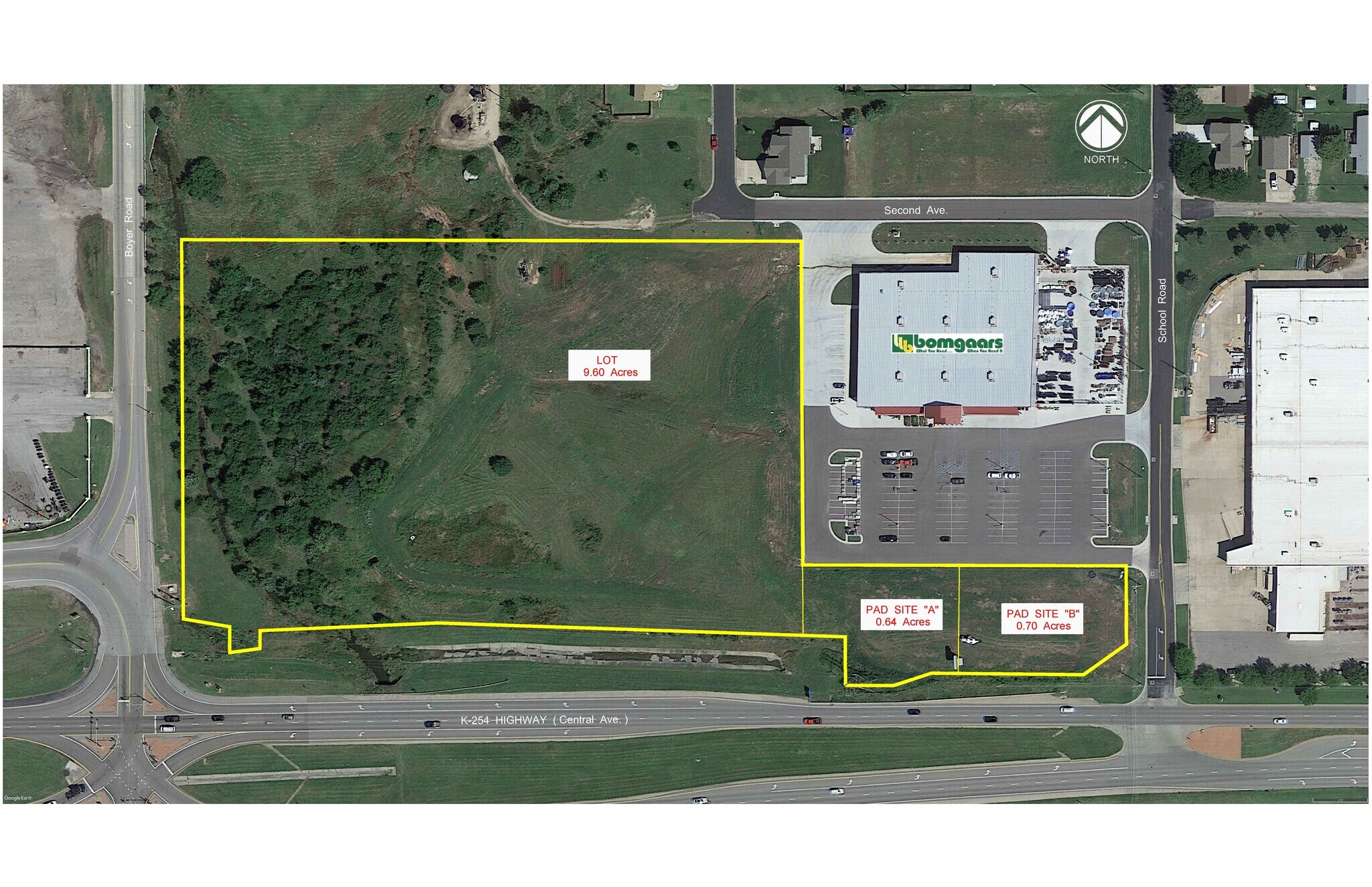 West Central Avenue (K-254), El Dorado, KS for sale Site Plan- Image 1 of 4
