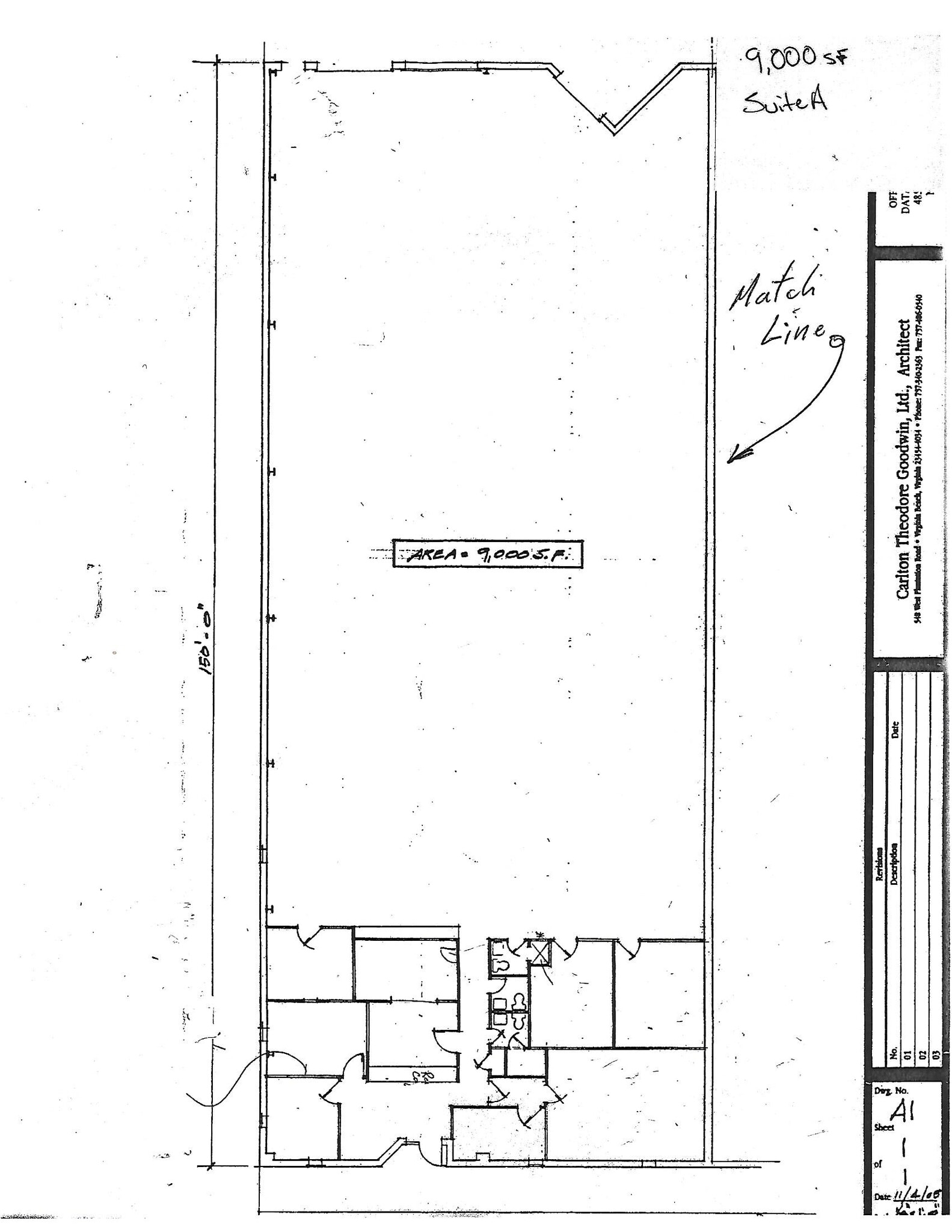4855 Brookside Ct, Norfolk, VA à louer Plan d’étage- Image 1 de 1