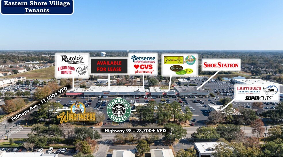 100-350 Eastern Shore Shopping Ctr, Fairhope, AL à louer - Photo du bâtiment - Image 2 de 8