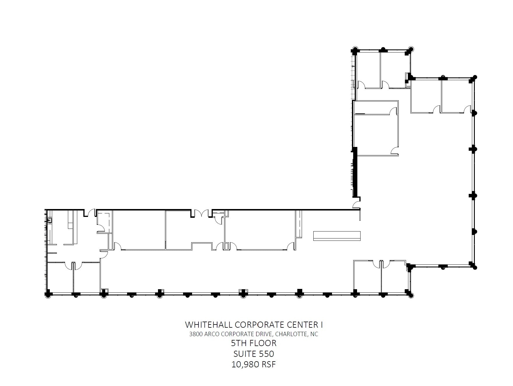 3800 Arco Corporate Dr, Charlotte, NC for lease Site Plan- Image 1 of 1