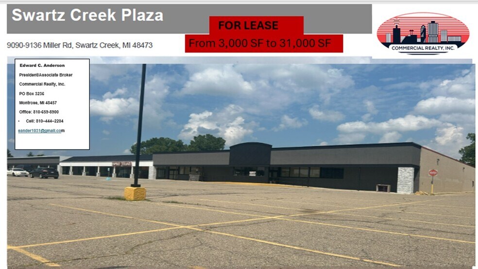 9090-9136 Miller Rd, Swartz Creek, MI for lease - Building Photo - Image 3 of 4