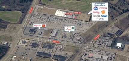 3615 Houston Levee Rd, Collierville, TN - Aerial  map view