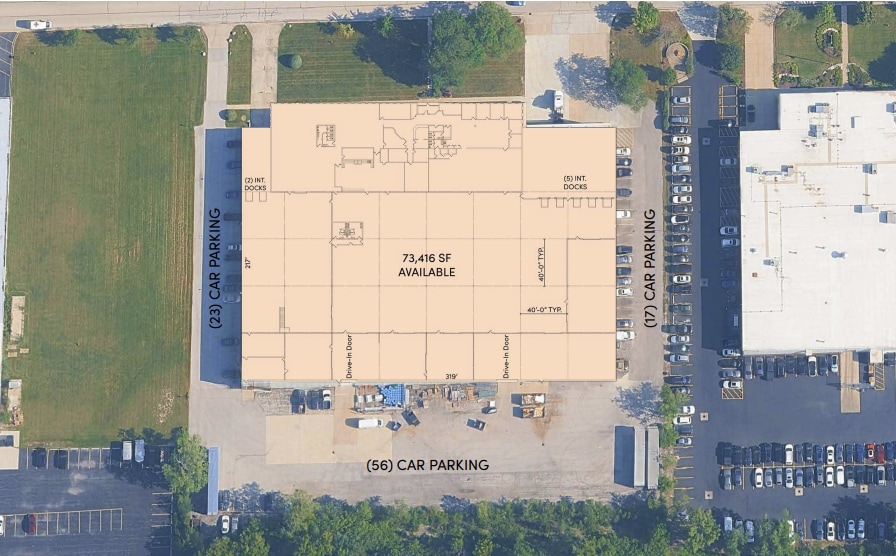 124 Tower Dr, Burr Ridge, IL à louer Plan d’étage- Image 1 de 1