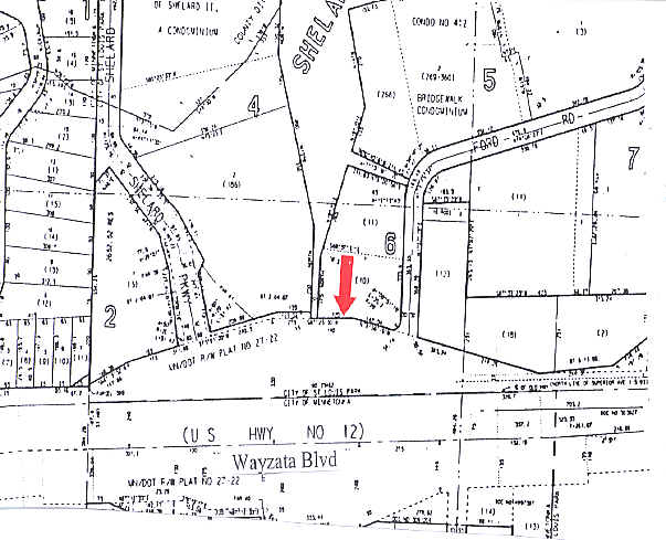 9950 Wayzata Blvd, Saint Louis Park, MN for sale - Plat Map - Image 3 of 3