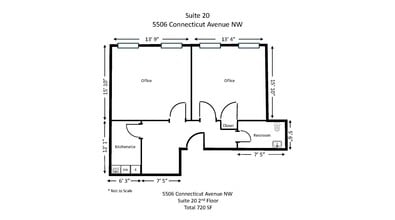 5500-5506 Connecticut Ave NW, Washington, DC for lease Floor Plan- Image 1 of 1