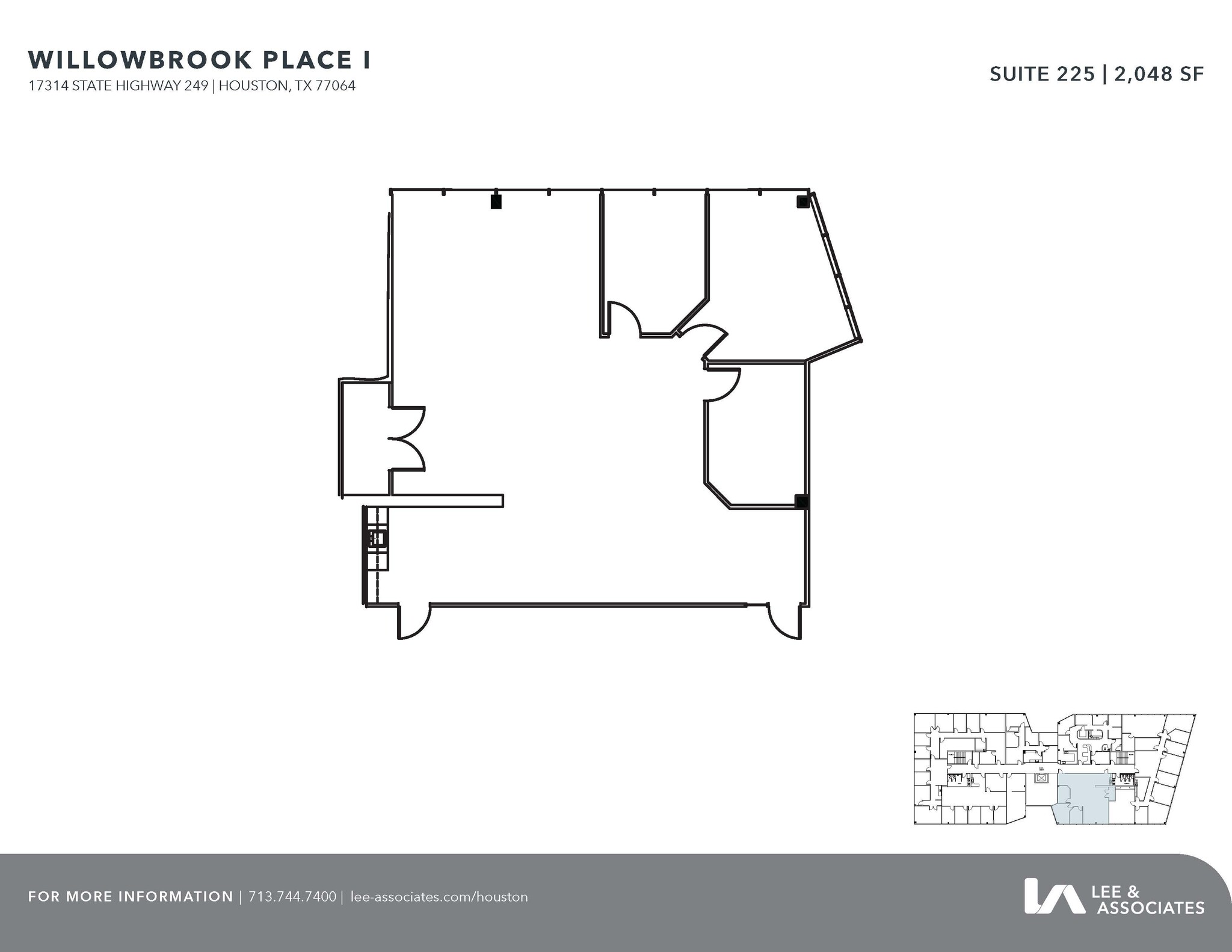 17314 State Highway 249, Houston, TX for lease Floor Plan- Image 1 of 1