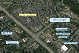 9023 Columbine Rd, Eden Prairie, MN - Aérien  Vue de la carte