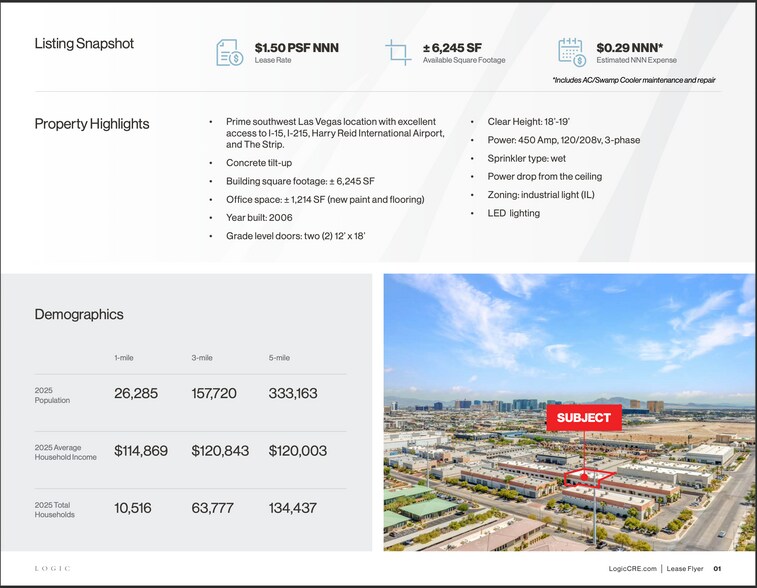 5148 W Patrick Ln, Las Vegas, NV for lease - Building Photo - Image 2 of 26