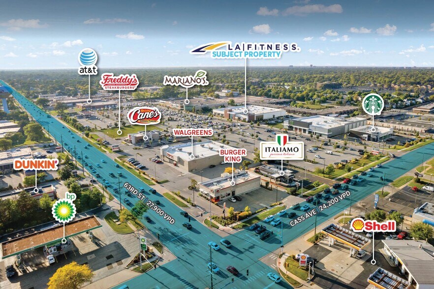 100 W 63rd St, Westmont, IL à vendre - Photo du bâtiment - Image 2 de 7