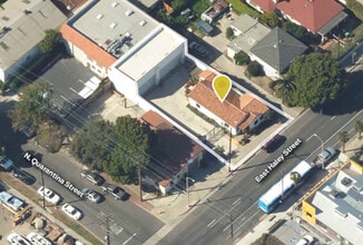 709 E Haley St, Santa Barbara, CA - AERIAL map view