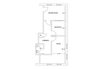 211 Commons Way, Princeton, NJ à louer Plan d’étage- Image 1 de 2