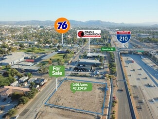 Plus de détails pour H Street & W 13th St, San Bernardino, CA - Terrain à vendre