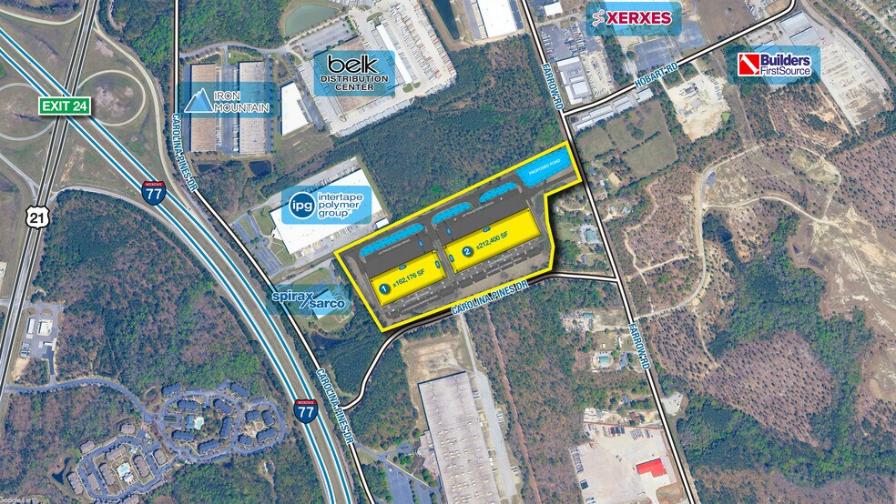 000 Carolina Pines Dr, Blythewood, SC à louer - Photo du bâtiment - Image 2 de 9