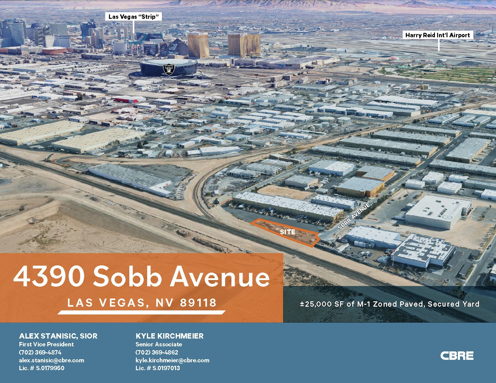 NW Sobb St & Hinson St, Las Vegas, NV à louer Aérien- Image 1 de 4