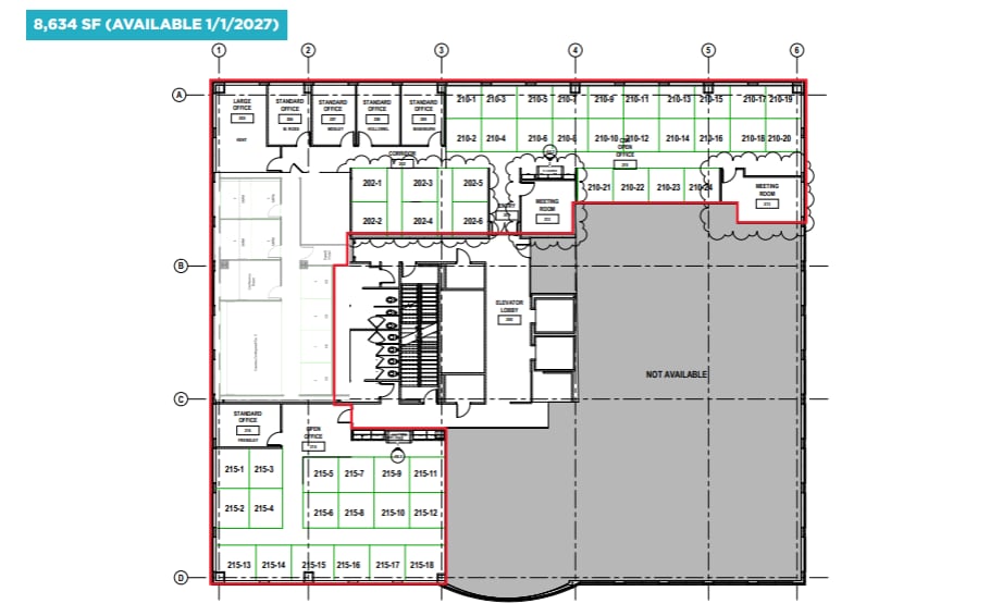 2800 Cantrell Rd, Little Rock, AR for lease Floor Plan- Image 1 of 1