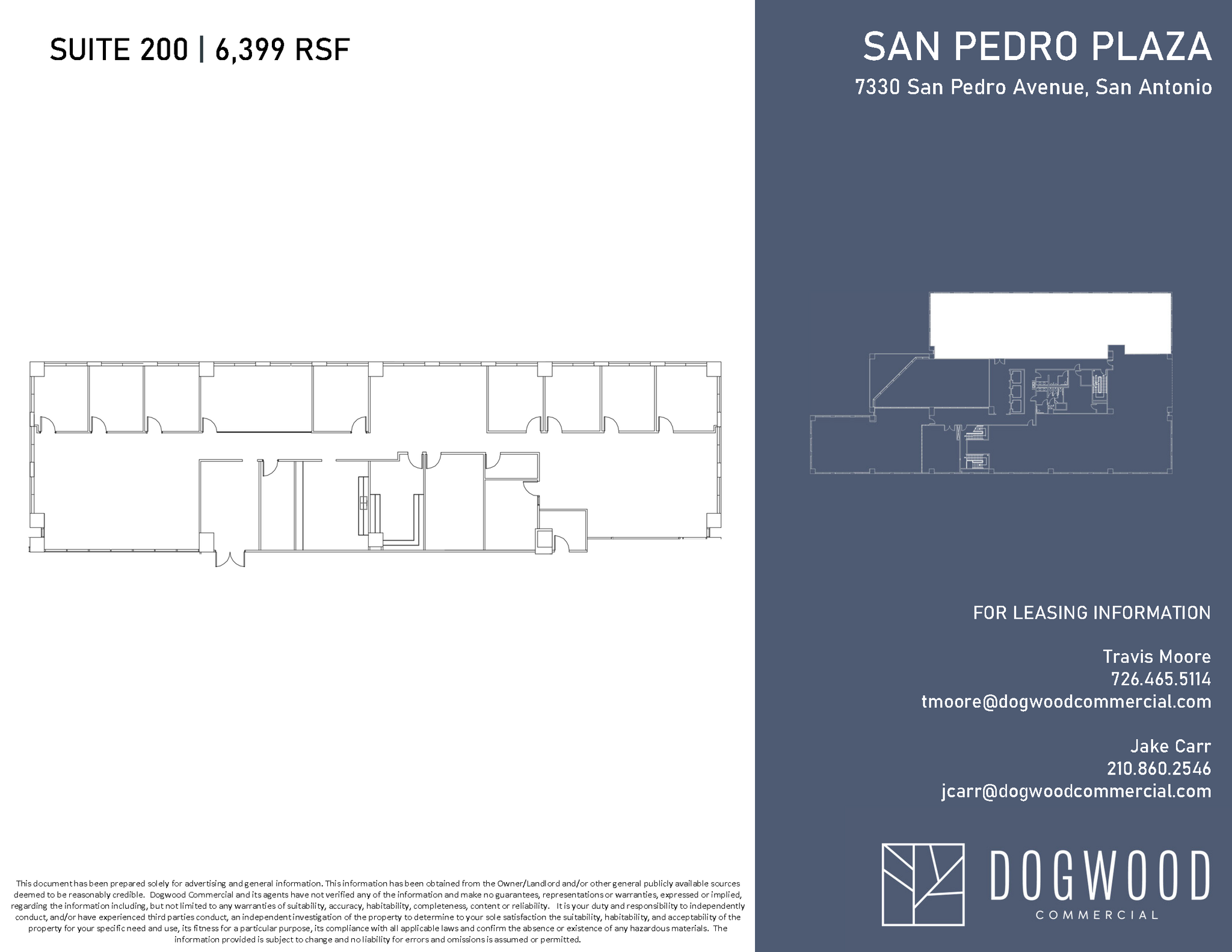 7330 San Pedro Ave, San Antonio, TX à louer Plan d  tage- Image 1 de 1