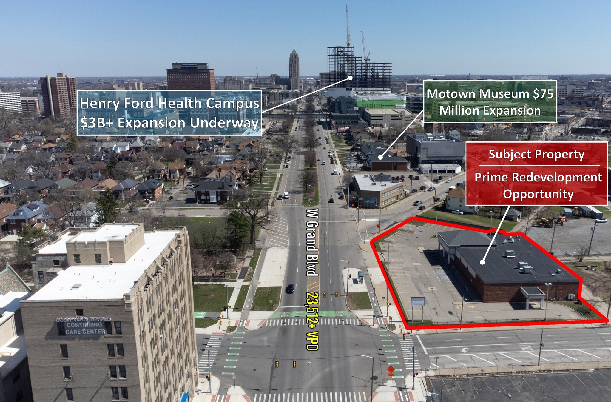 2590 W Grand Blvd, Detroit, MI for lease Primary Photo- Image 1 of 9