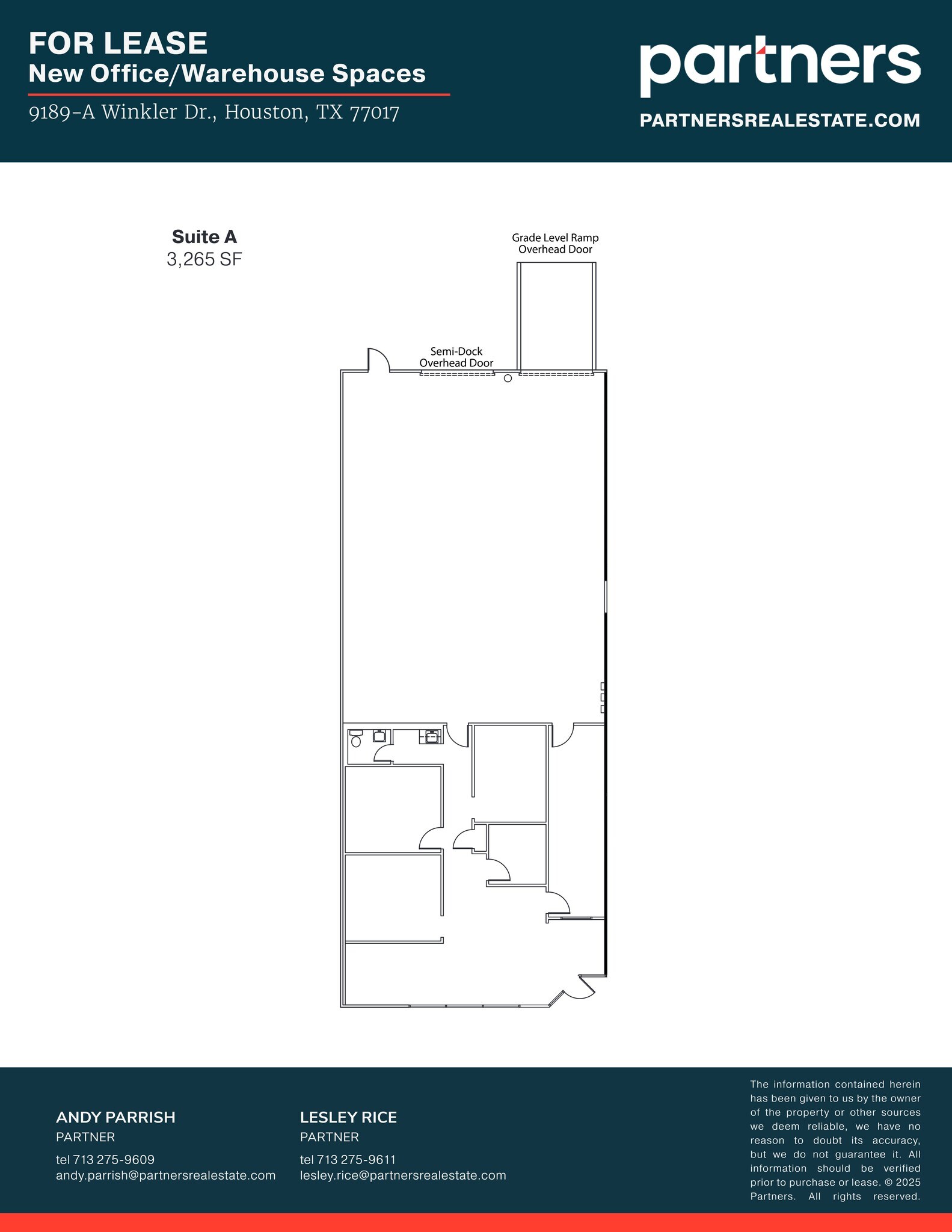 9189 Winkler Dr, Houston, TX for lease Site Plan- Image 1 of 1