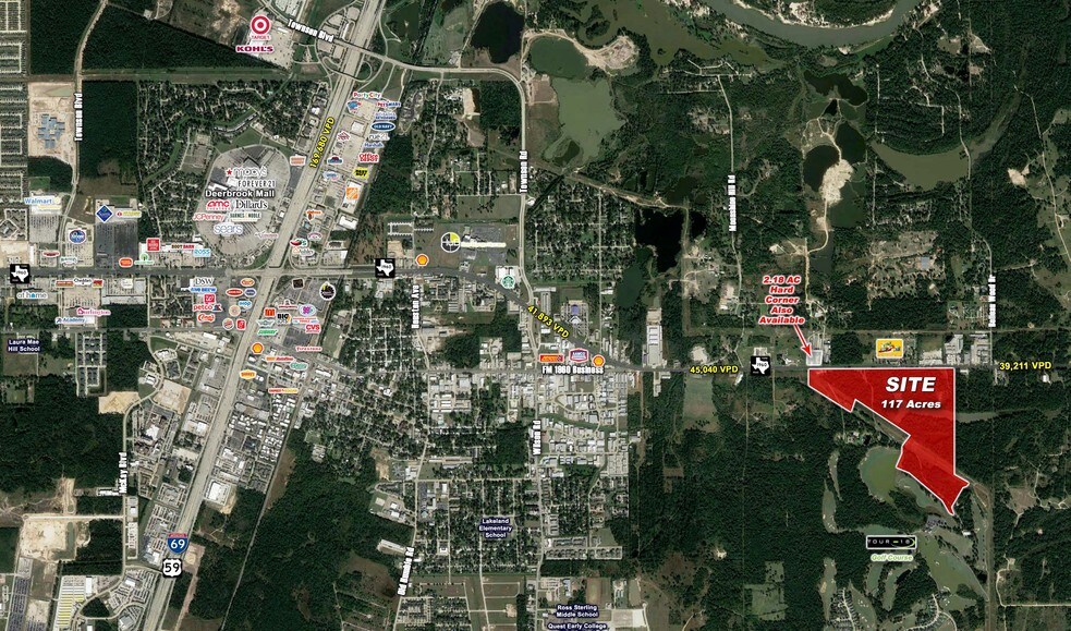 0 FM 1960 Rd W, Humble, TX à vendre - Aérien - Image 3 de 4