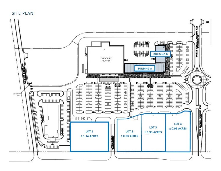 1048 NC Highway 210, Sneads Ferry, NC à vendre - Plan de site - Image 2 de 2