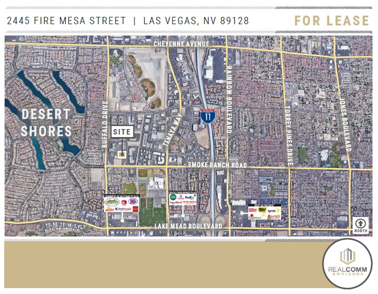 2445 Fire Mesa St, Las Vegas, NV à louer - Photo du bâtiment - Image 3 de 4