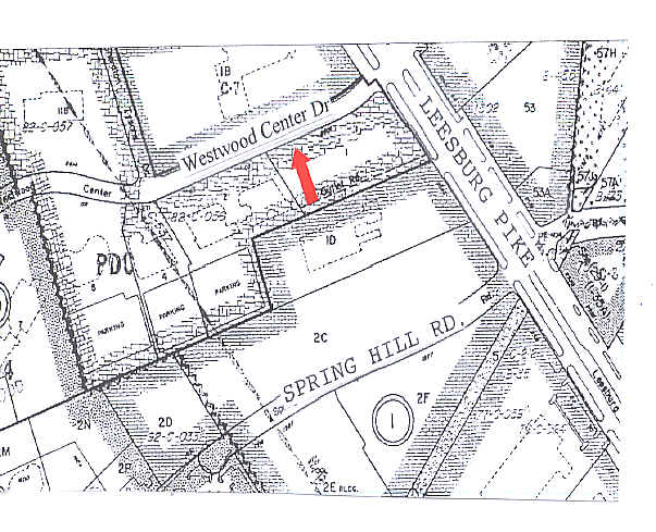 8601 Westwood Center Dr, Vienna, VA à louer - Plan cadastral - Image 2 de 6