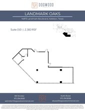 14875 Landmark Blvd, Addison, TX à louer Plan d’étage- Image 1 de 1