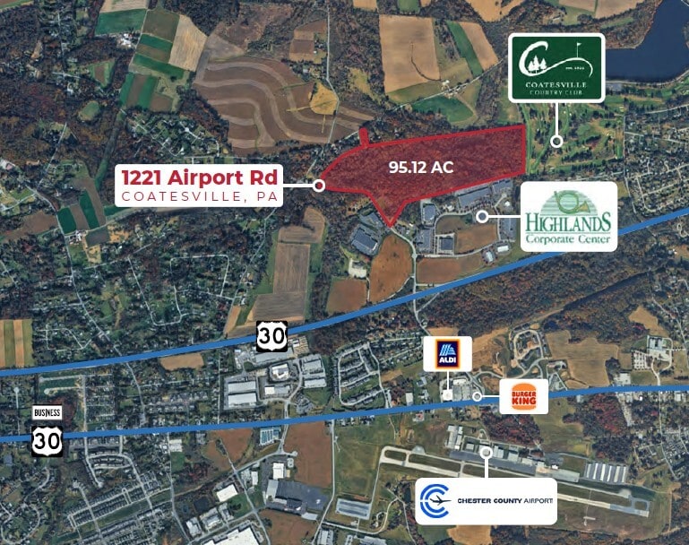 1221 Airport Rd, Coatesville, PA for sale Primary Photo- Image 1 of 2