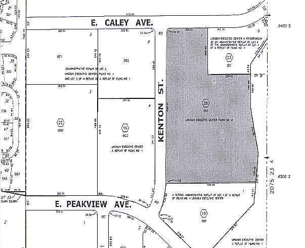 6446 S Kenton St, Centennial, CO for lease - Plat Map - Image 2 of 11