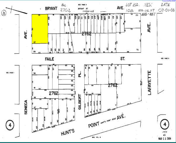 1314 Seneca Ave, Bronx, NY à vendre - Plan cadastral - Image 3 de 3