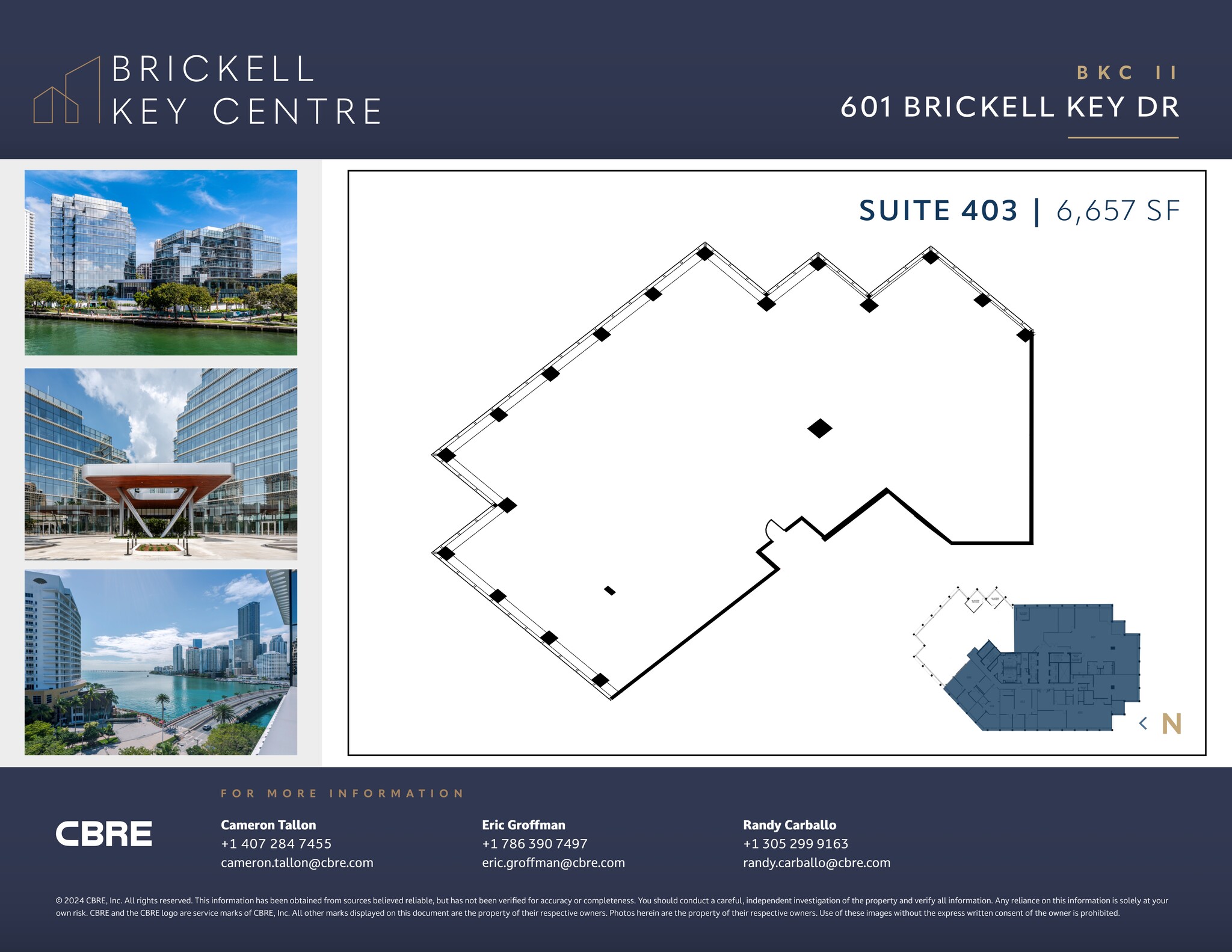 501 Brickell Key Dr, Miami, FL for lease Site Plan- Image 1 of 1