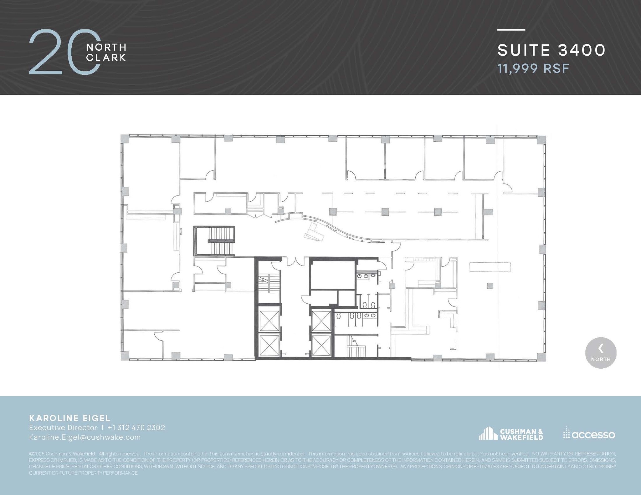 20 N Clark St, Chicago, IL for lease Floor Plan- Image 1 of 1