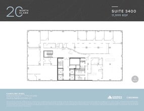 20 N Clark St, Chicago, IL for lease Floor Plan- Image 1 of 1