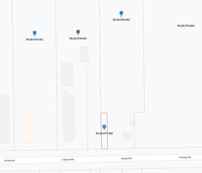 3387 E Bristol Rd - 3, Burton, MI for sale - Plat Map - Image 1 of 1