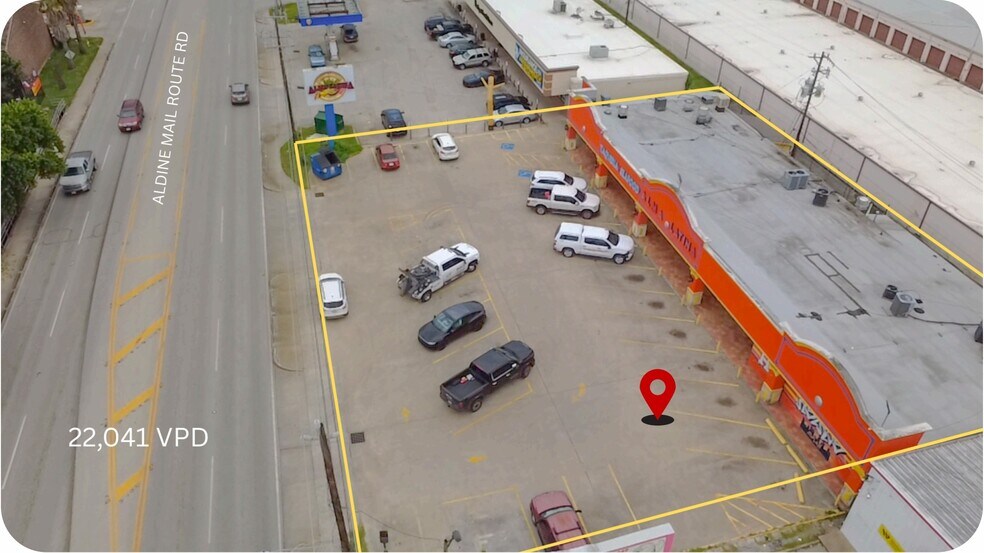 4912 Aldine Mail Route Rd, Houston, TX for sale - Aerial - Image 1 of 2