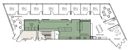 9990 Mesa Rim Rd, San Diego, CA à louer Plan d’étage- Image 1 de 1