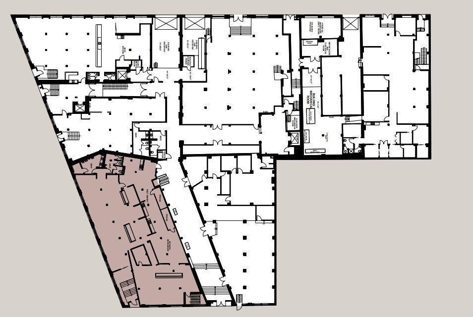 645 Rue Wellington, Montréal, QC à louer Plan d’étage- Image 1 de 1
