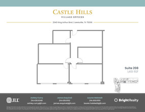 2540 King Arthur Blvd, Lewisville, TX for lease Floor Plan- Image 1 of 1