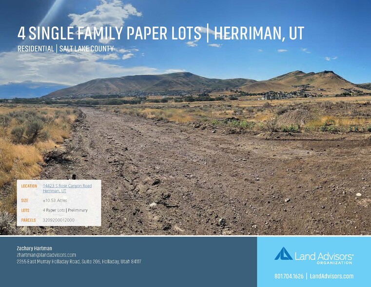 14423 Rose Canyon rd, Herriman, UT for sale - Other - Image 1 of 1