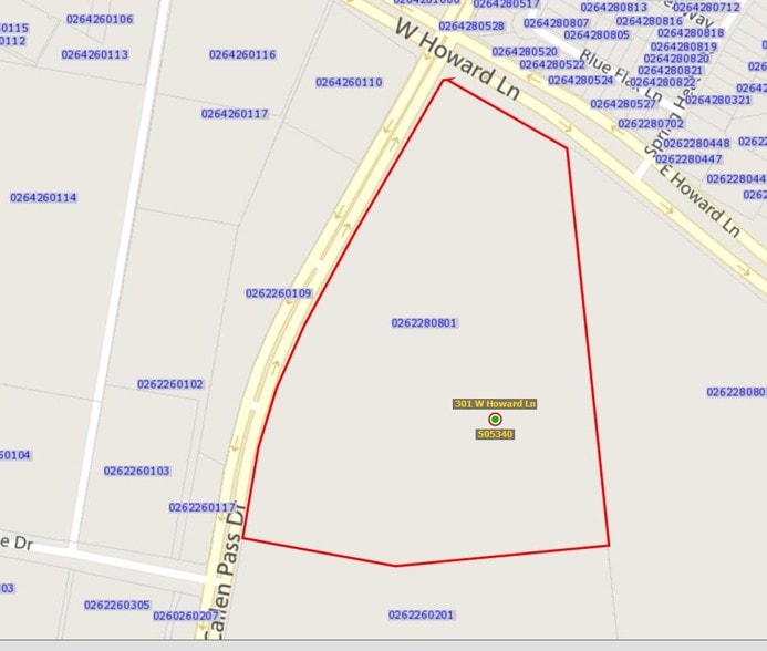 301 W Howard Ln, Austin, TX for lease - Plat Map - Image 2 of 21