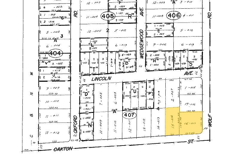 570-586 E Oakton St, Des Plaines, IL à louer - Plan cadastral - Image 2 de 6