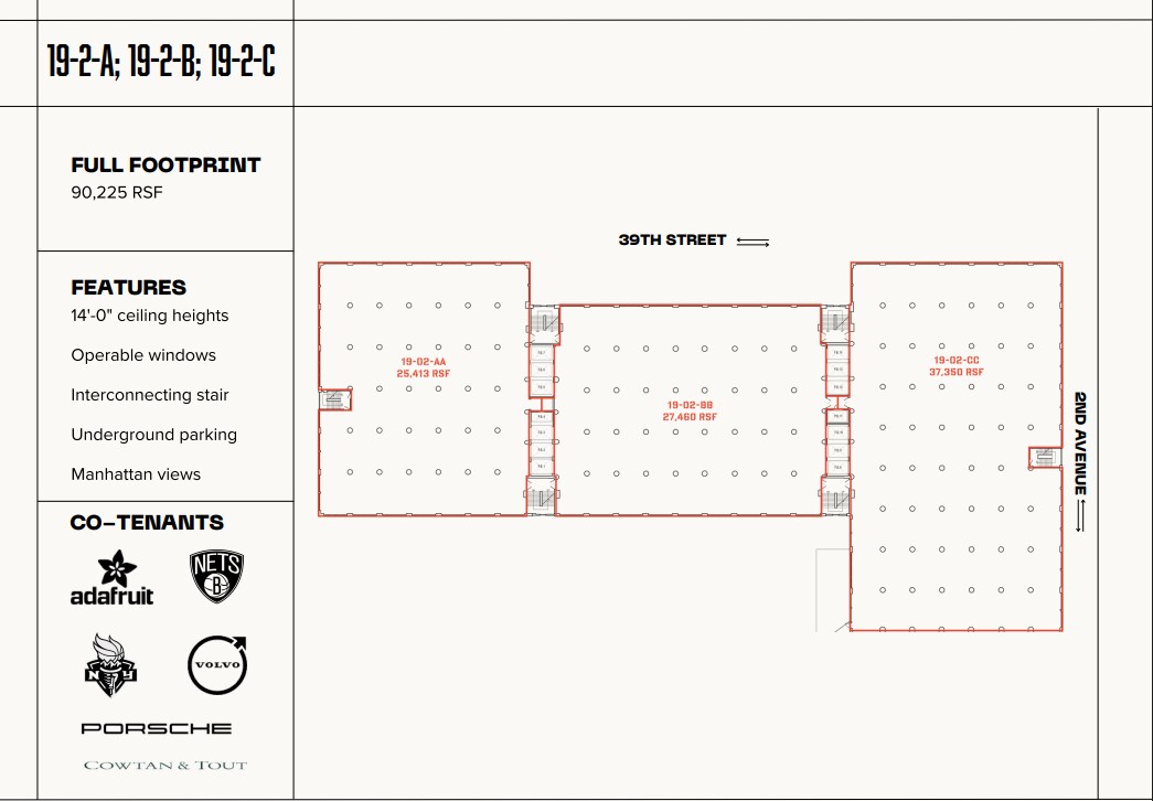 220 36th St, Brooklyn, NY for lease Floor Plan- Image 1 of 1