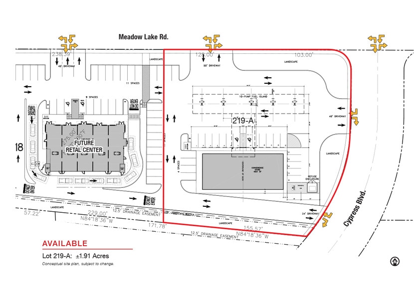 SWC Meadow Lake Rd & Cypress blvd, Los Lunas, NM à vendre - Photo du bâtiment - Image 3 de 8