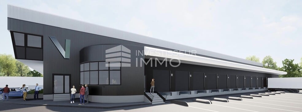 Flex in Villeneuve La Garenne for lease - Building Photo - Image 1 of 3