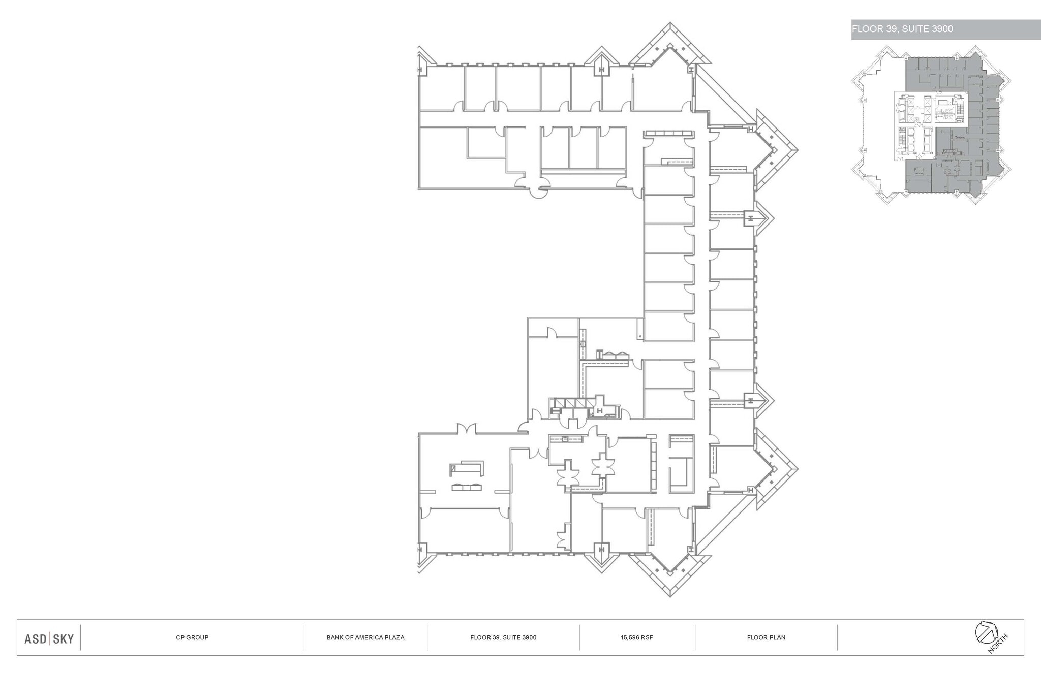 600 Peachtree St NE, Atlanta, GA for lease Floor Plan- Image 1 of 1