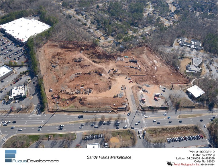 3460 Sandy Plains Rd NE, Marietta, GA for lease - Aerial - Image 3 of 5