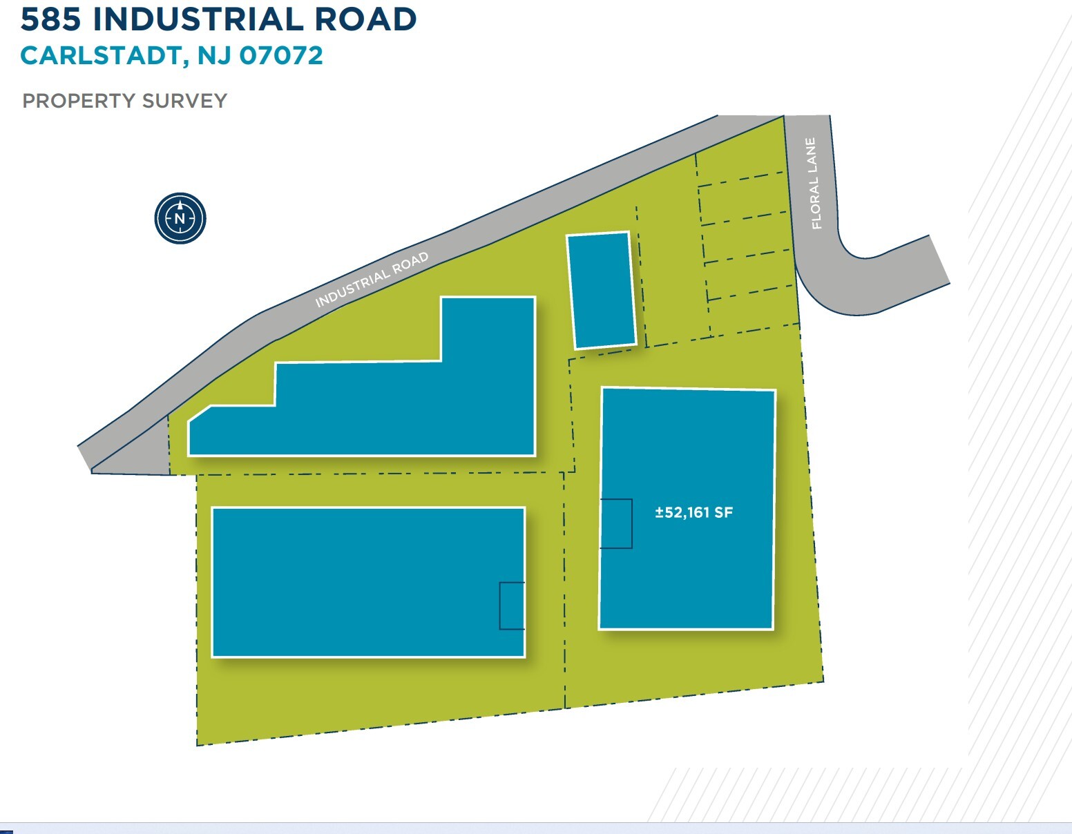 585 Industrial Rd, Carlstadt, NJ à louer Plan de site- Image 1 de 1