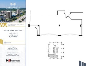 1415 W 22nd St, Oak Brook, IL à louer Plan d’étage- Image 1 de 2