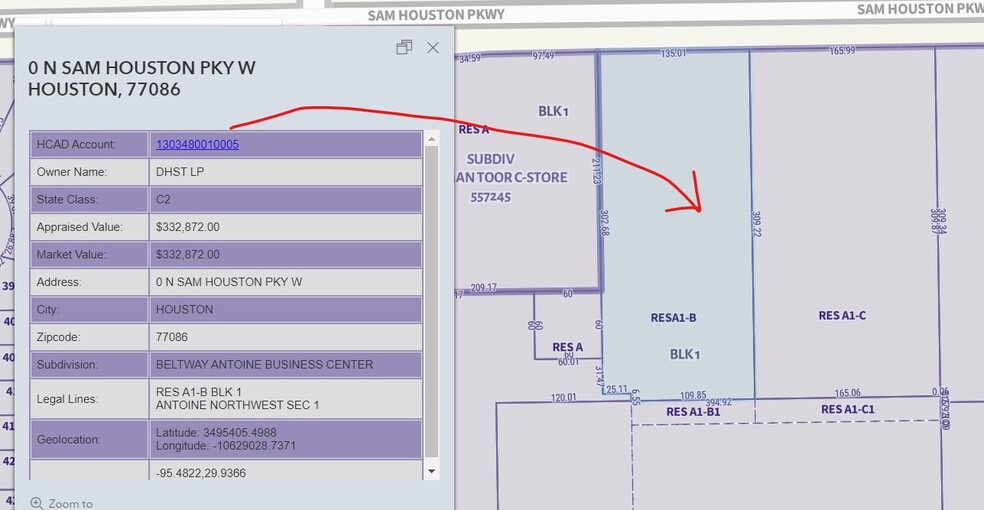 0 N Sam Houston Pky, Houston, TX for sale - Building Photo - Image 2 of 2